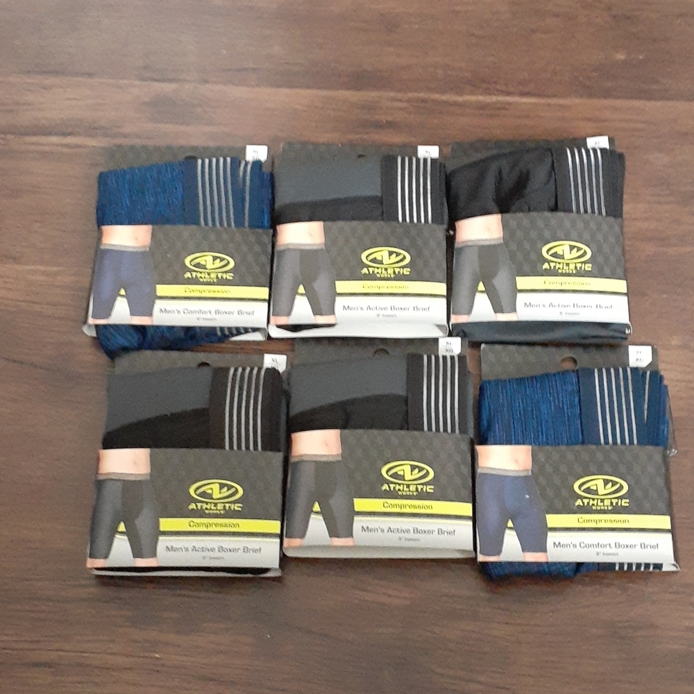 ATHLETIC Works Compression Boxer Brief Lot